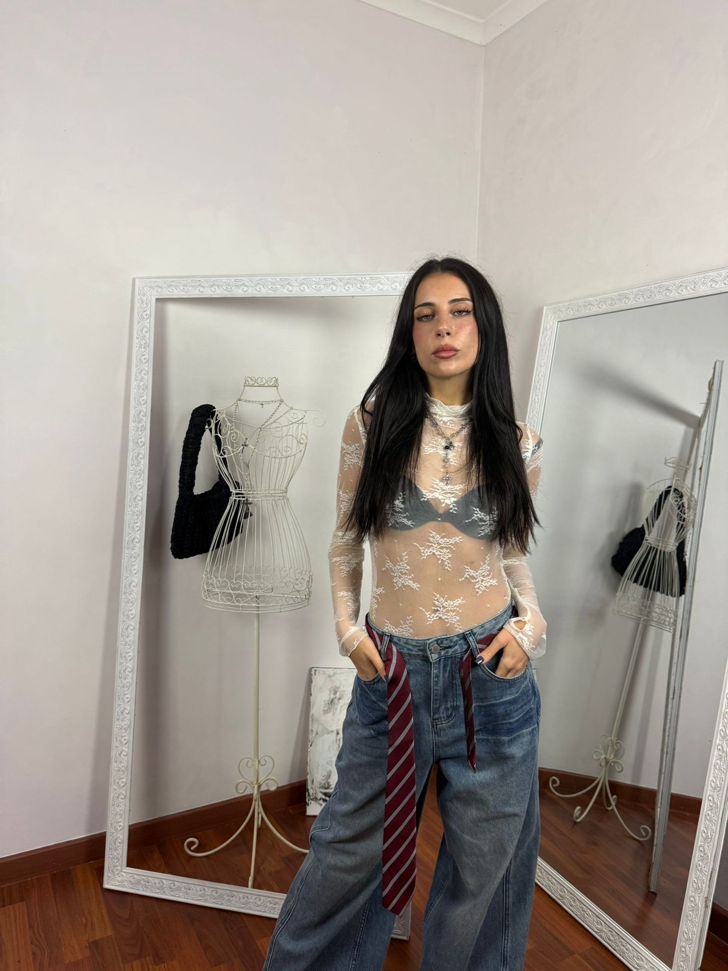 Lace Essential Sweater