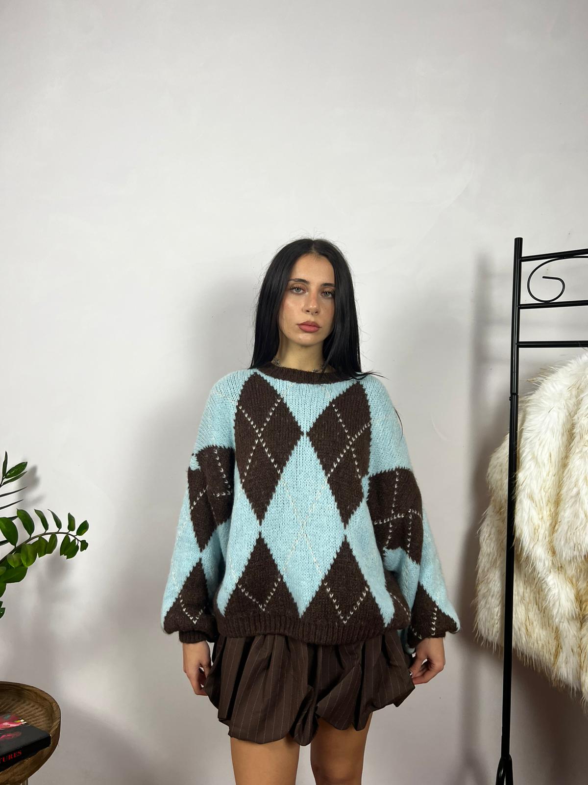 Blue Diamond Sweater