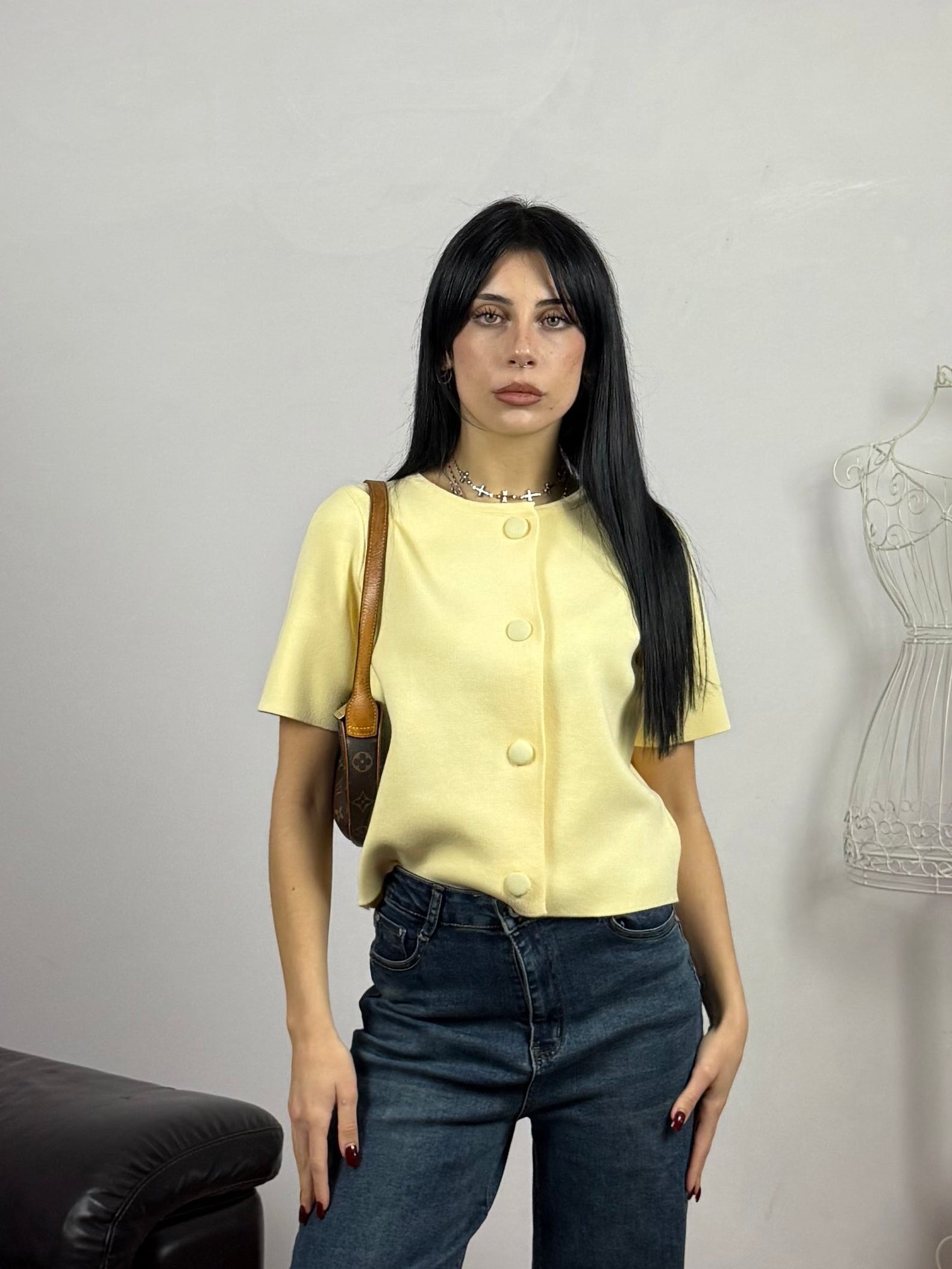 CHÉRIE TOP JAUNE