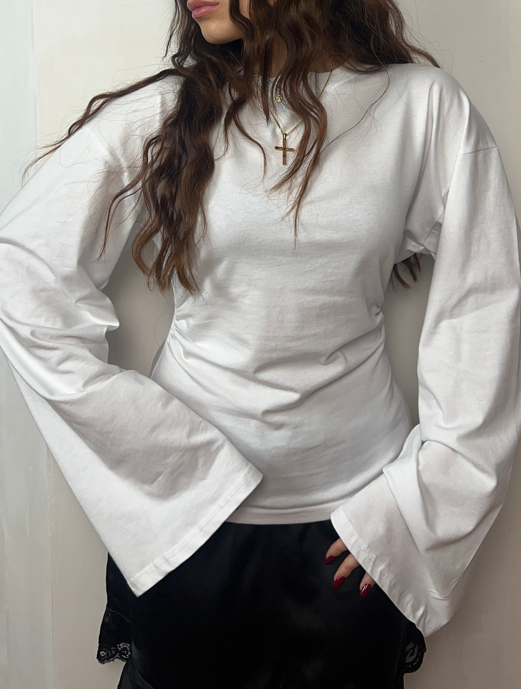 MAGLIA SLIM DRAPED