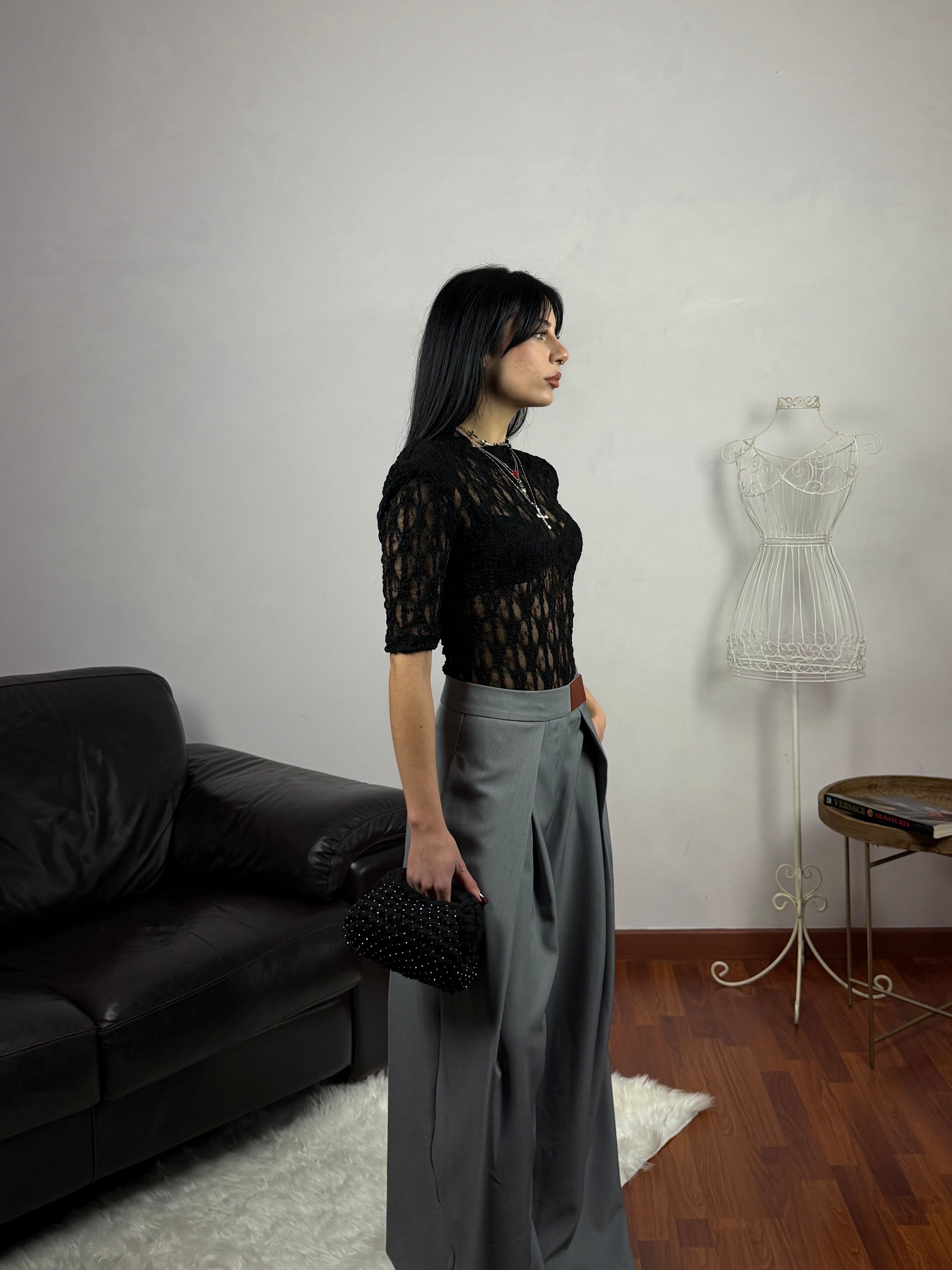 PANTALONI COLETTE GRAY