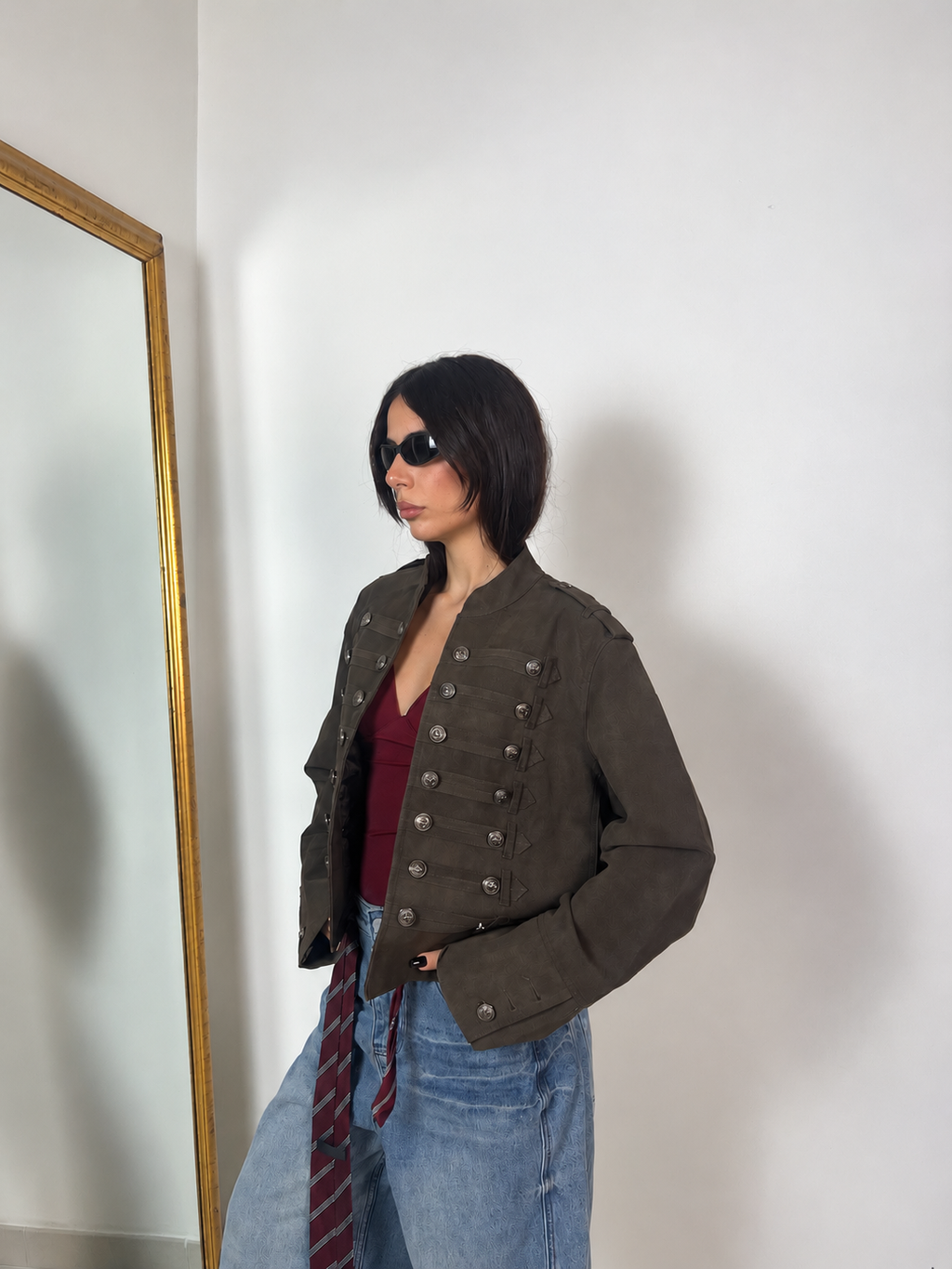 BROWN JACKET