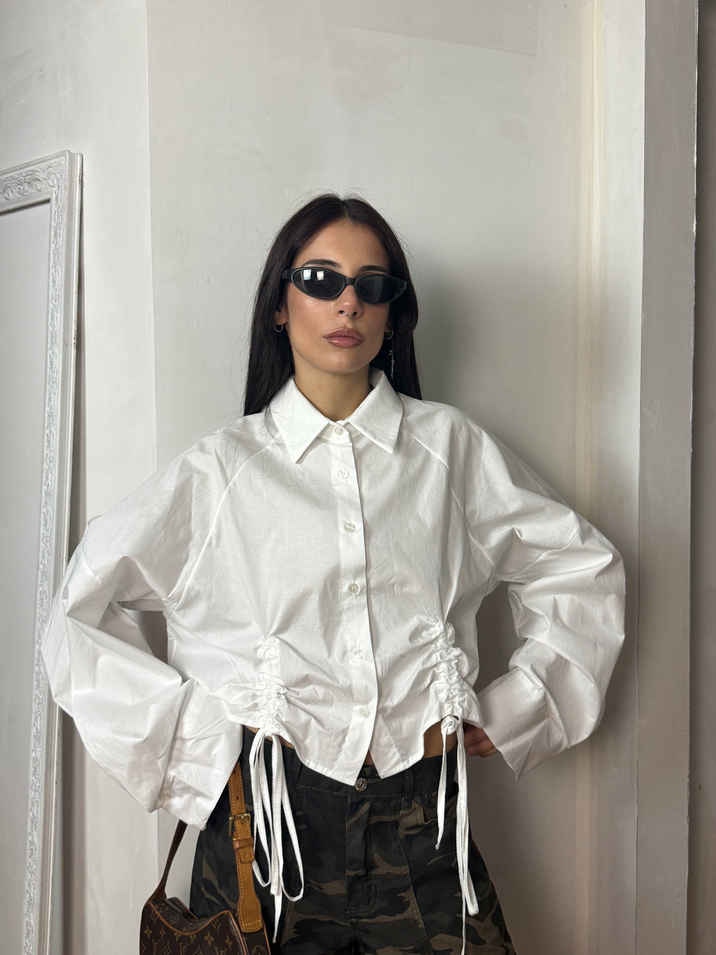 CAMICIA GATHERED
