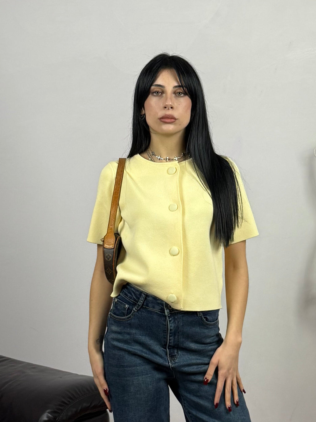 CHÉRIE TOP JAUNE