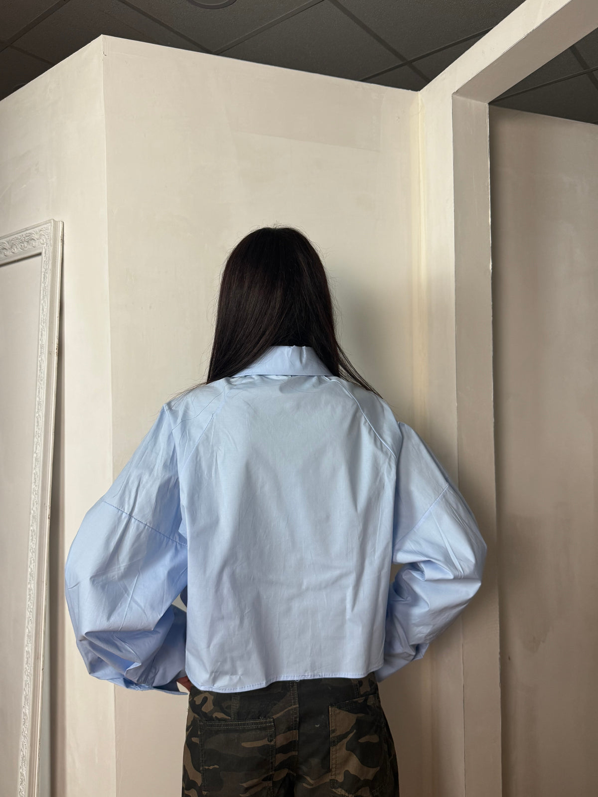 CAMICIA GATHERED
