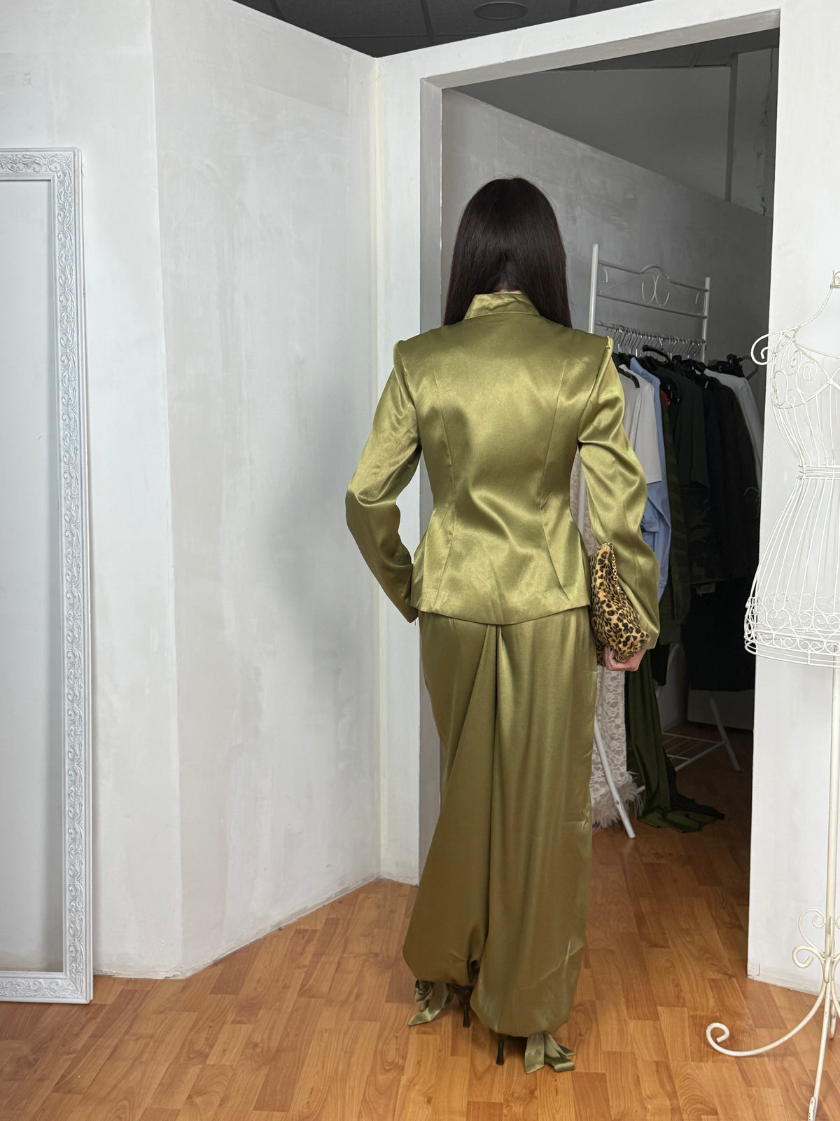 BLAZER ORIENTAL SATIN