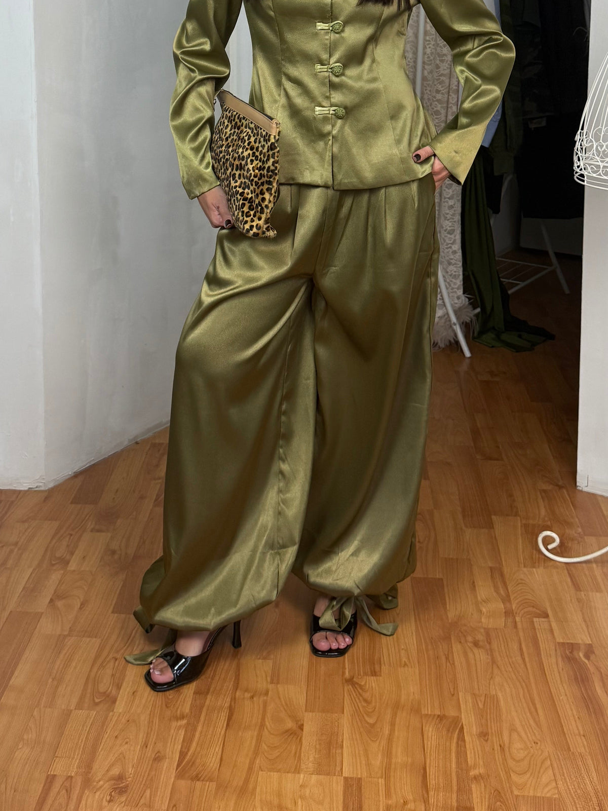 PANTALONI ORIENTAL SATIN