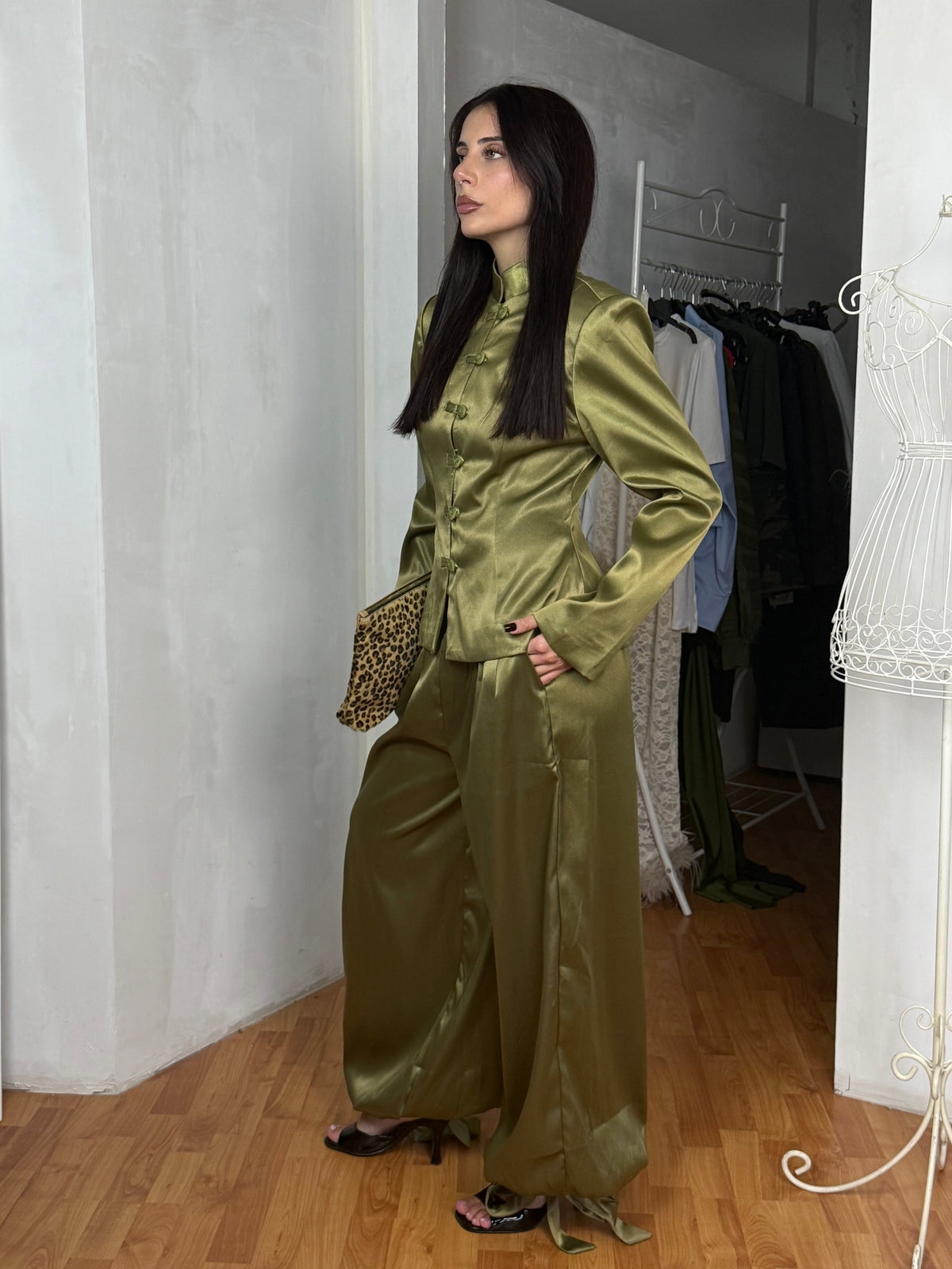 BLAZER ORIENTAL SATIN
