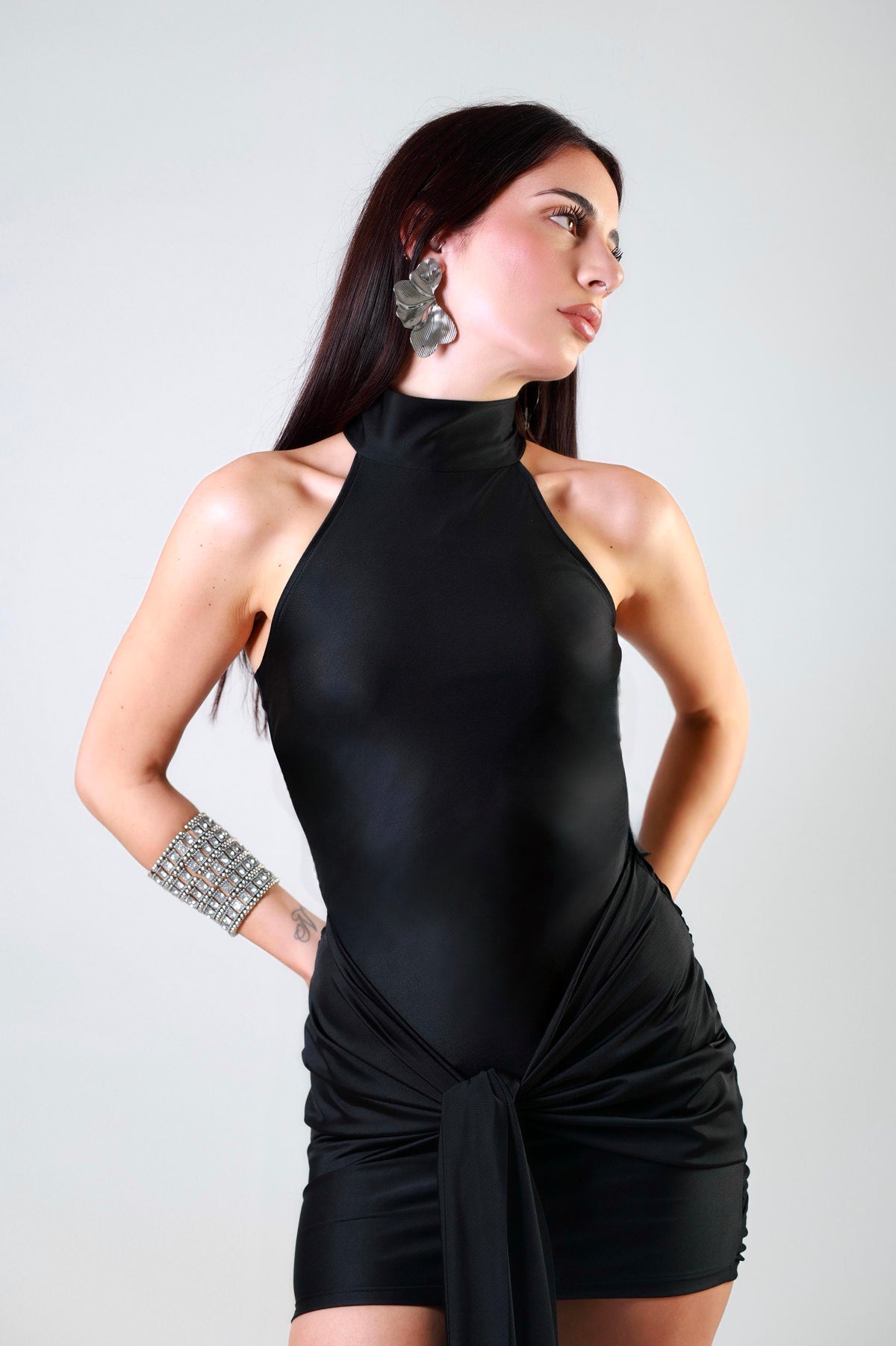 MINI DRESS MUSE BLACK