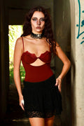 LACE CUT-OUT BODY