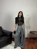 PANTALONI COLETTE GRAY