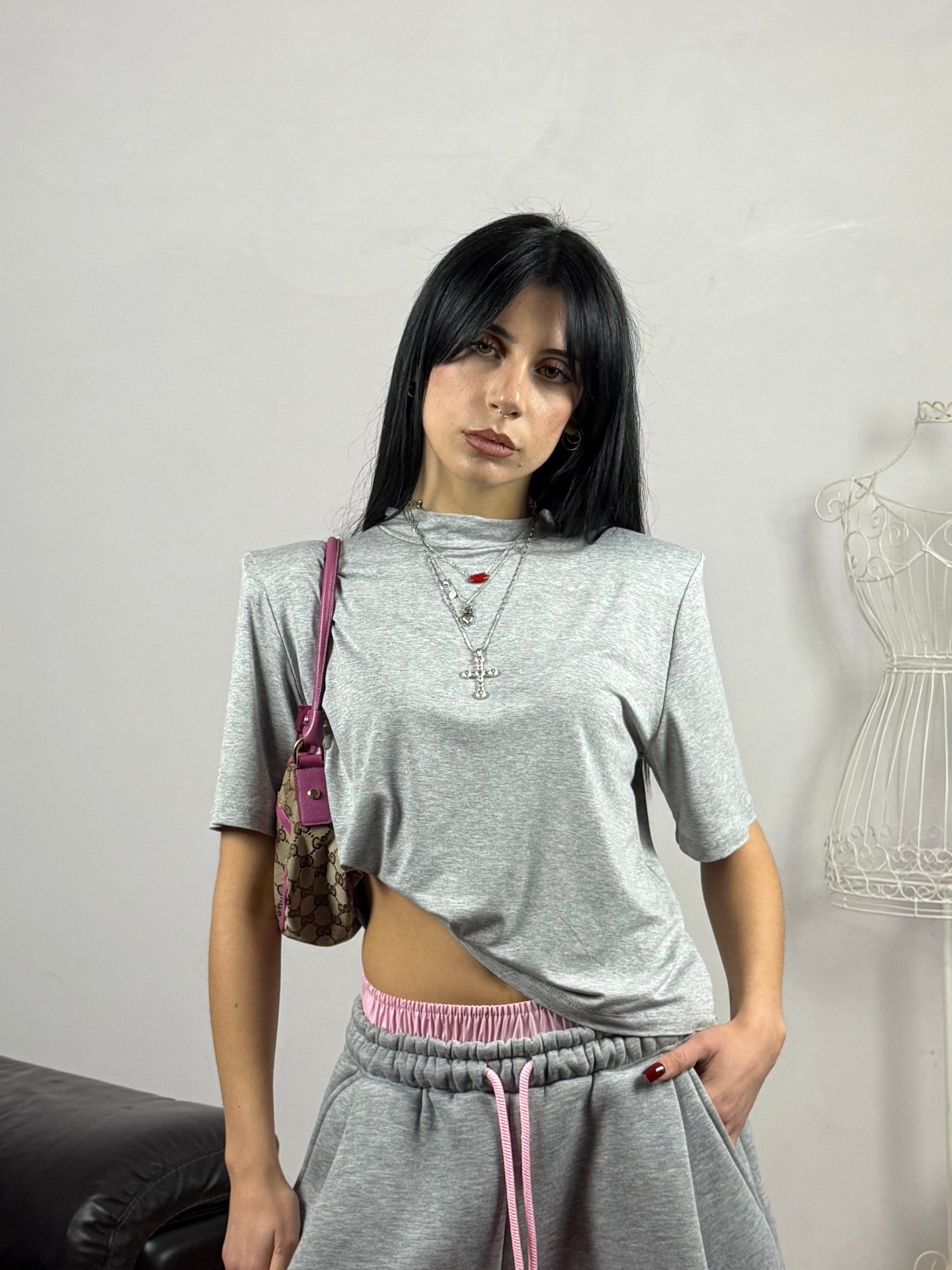 T-SHIRT ESSENTIAL GRAY