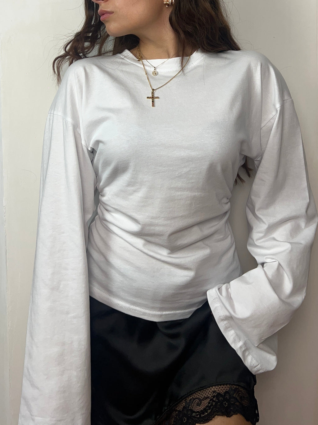 MAGLIA SLIM DRAPED