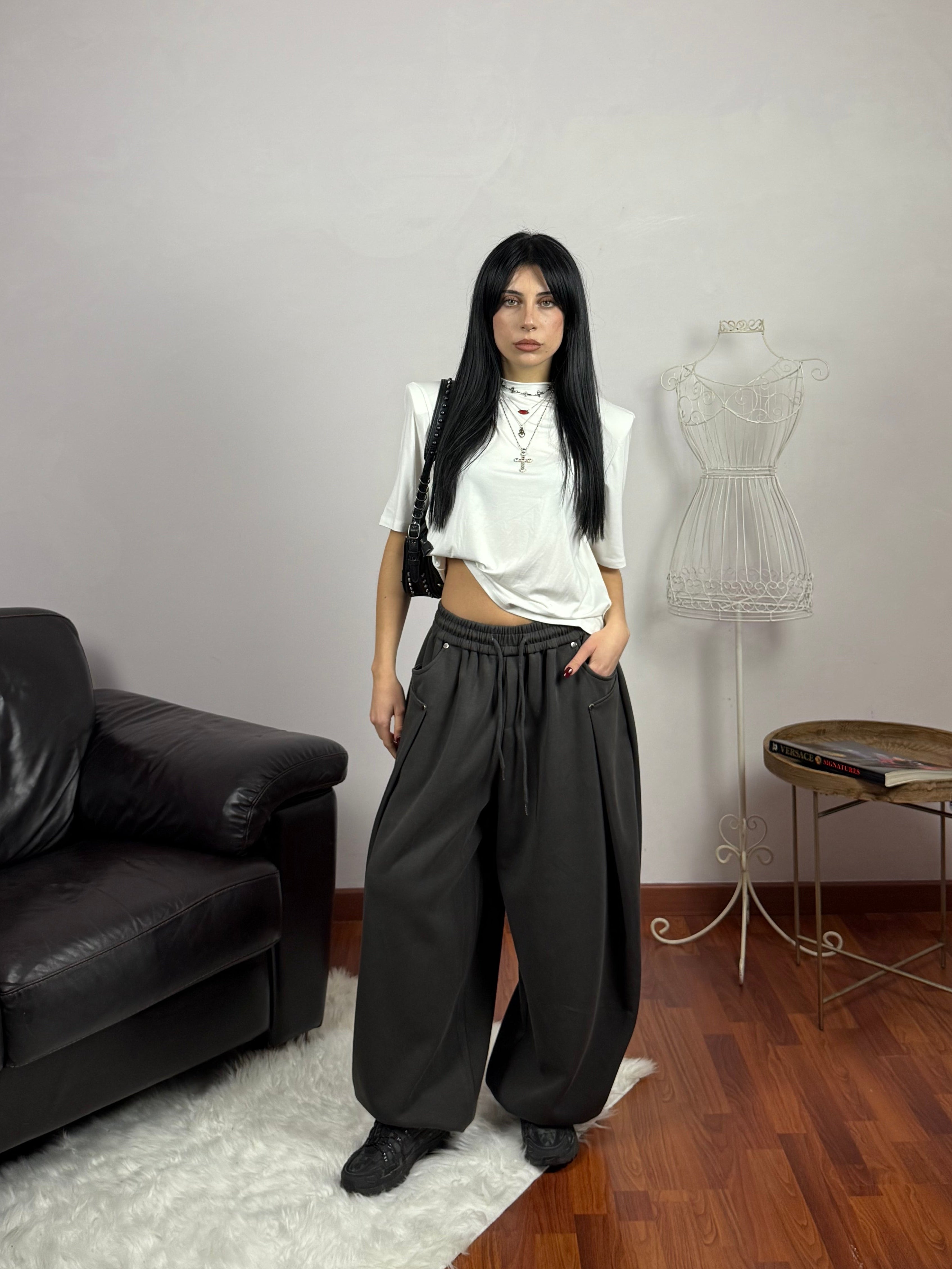 PANTALONI URBAN MUSE GRIGIO ANTRACITE