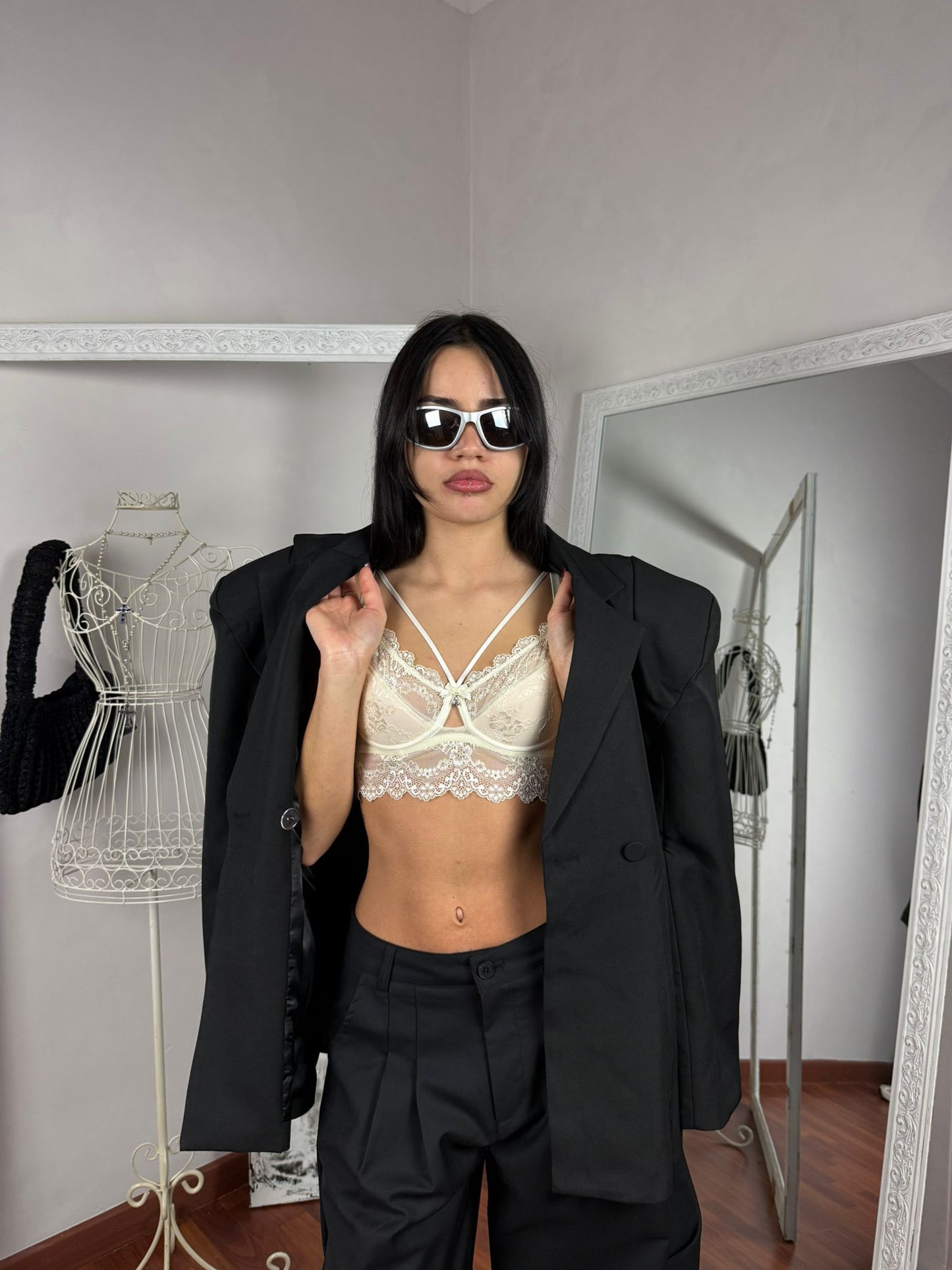 Ivory Lace Bralette