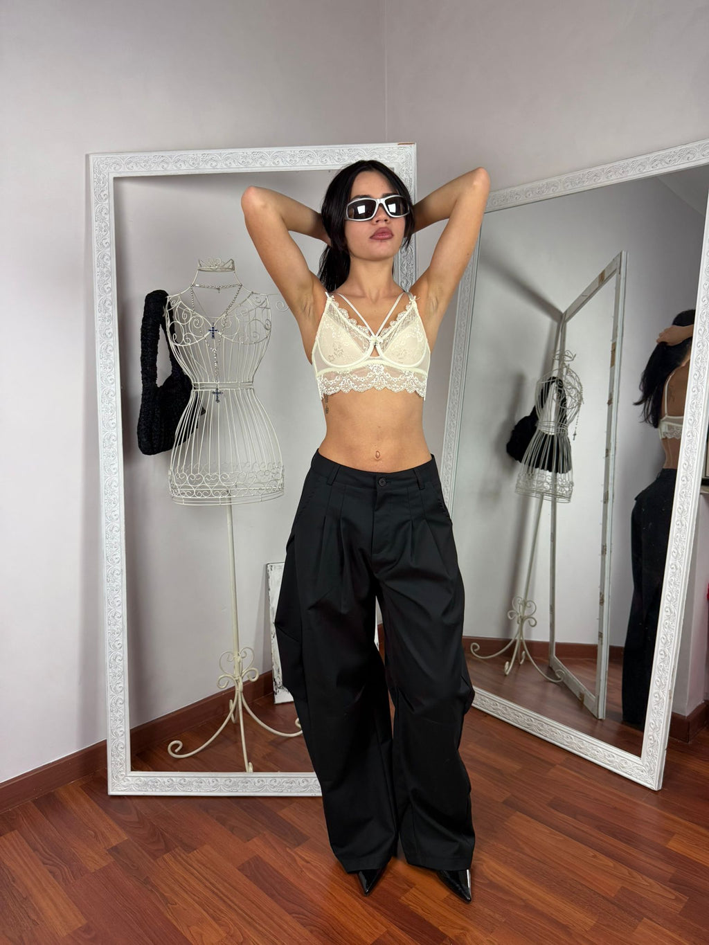 Ivory Lace Bralette
