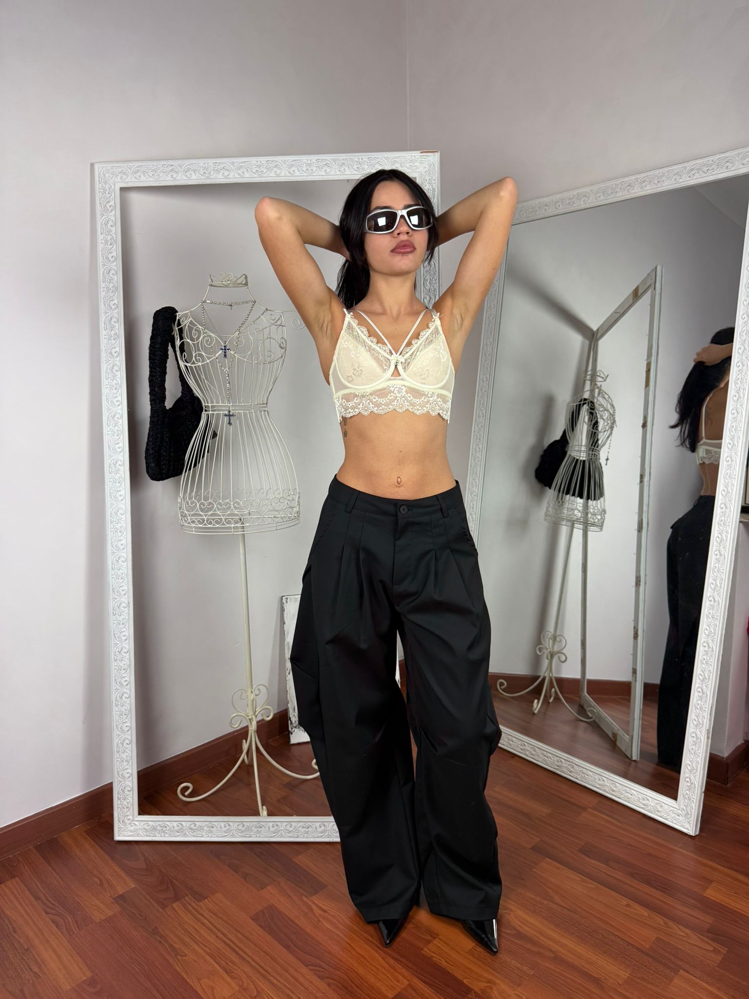 Ivory Lace Bralette