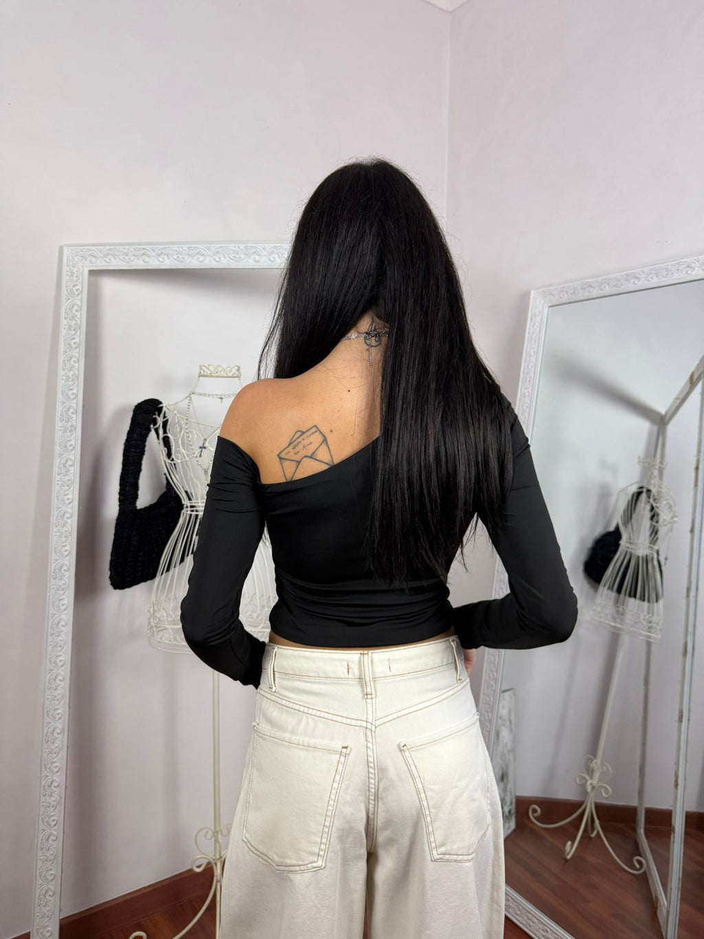 Black Shape Top
