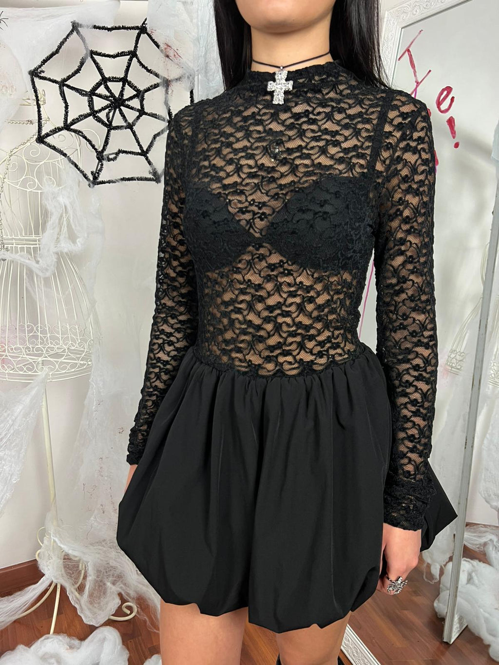 Dress Lace Ballon