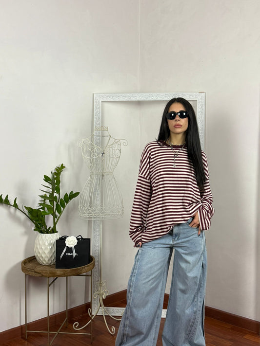 Long Sleeve Bordeaux