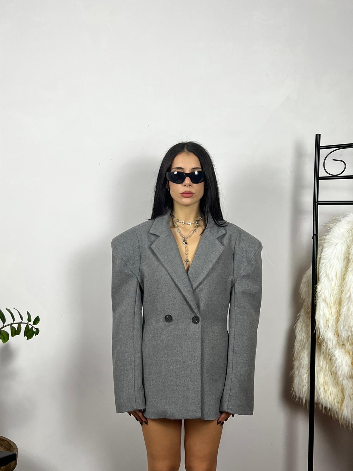 Blazer Coat Grey