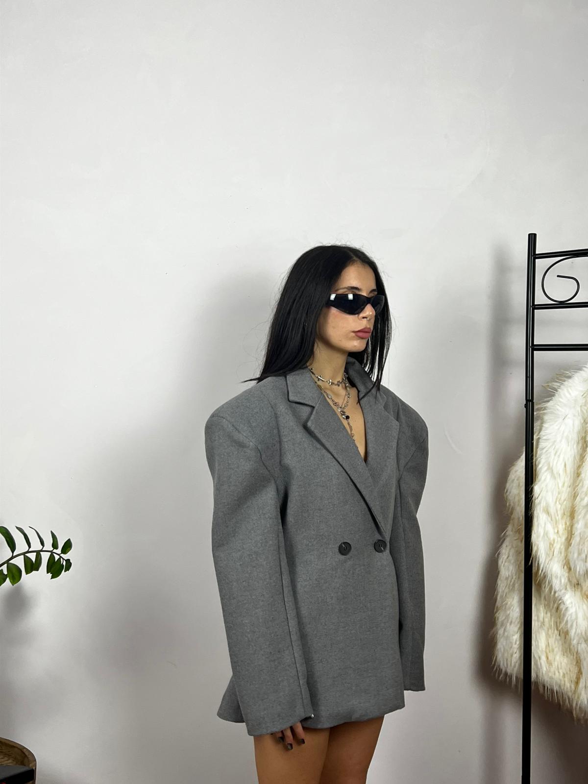 Blazer Coat Grey