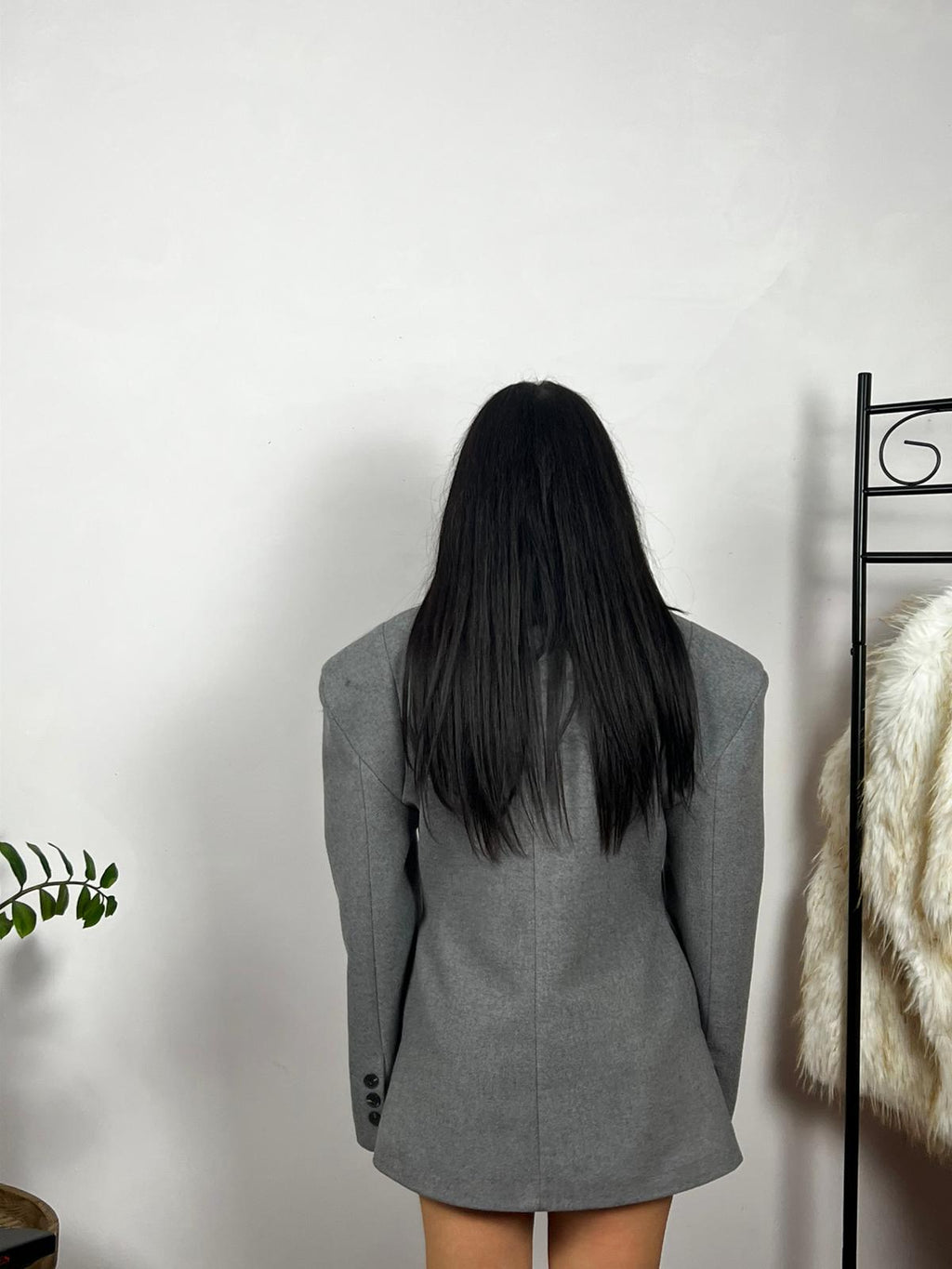 Blazer Coat Grey
