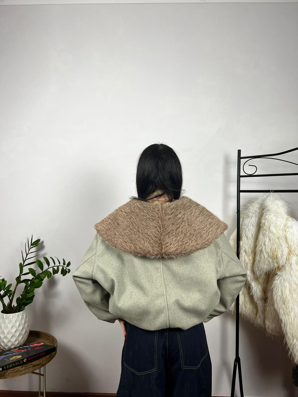 EcoFur Bomber Coat