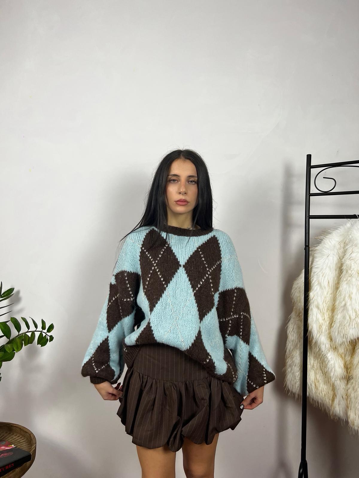 Blue Diamond Sweater