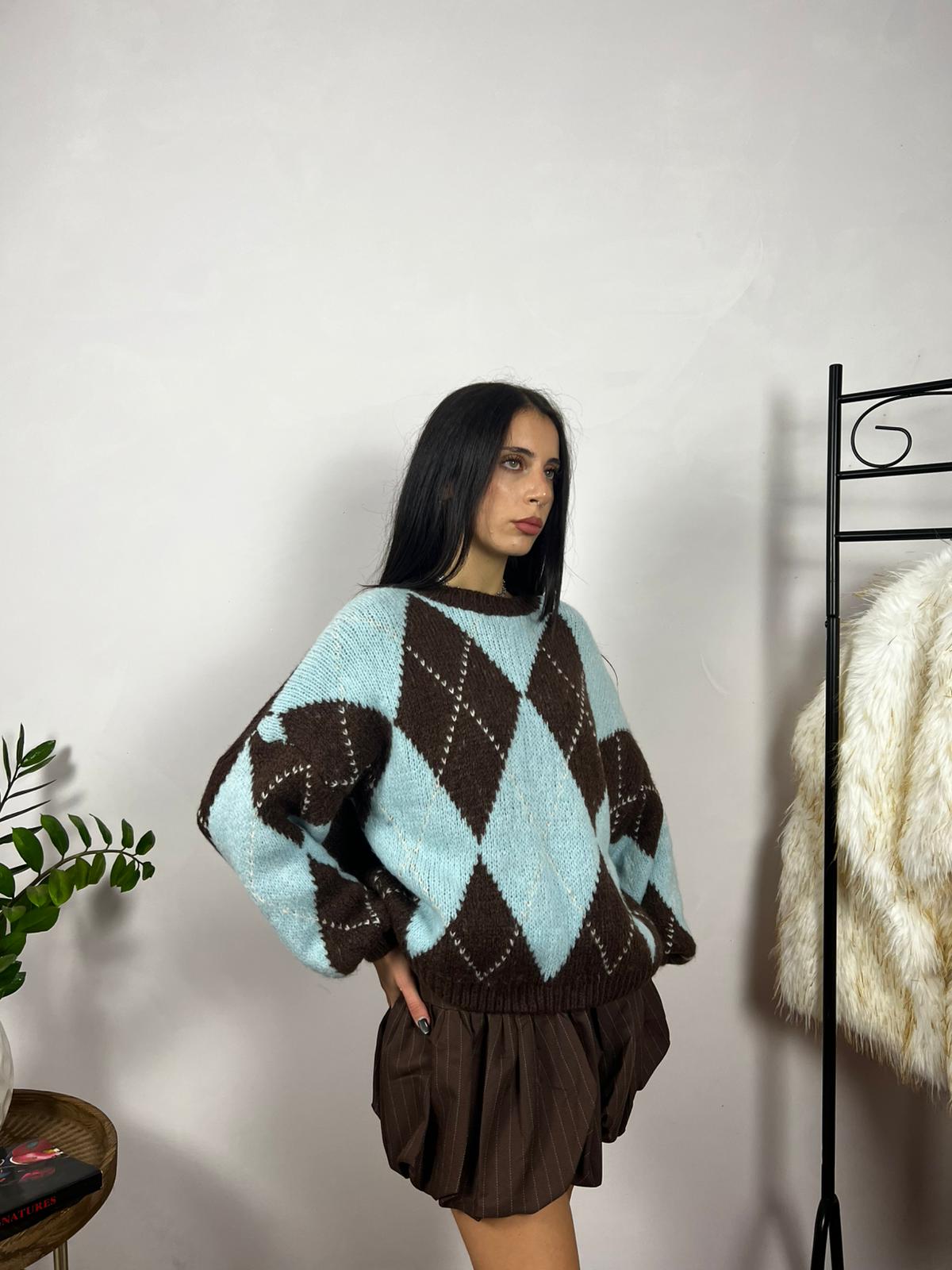 Blue Diamond Sweater