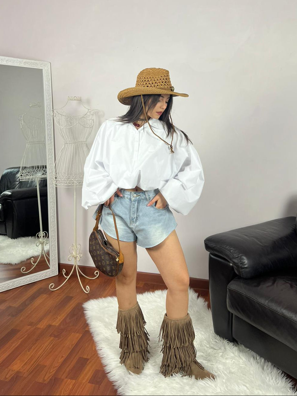 SHORTS FLOUNCY
